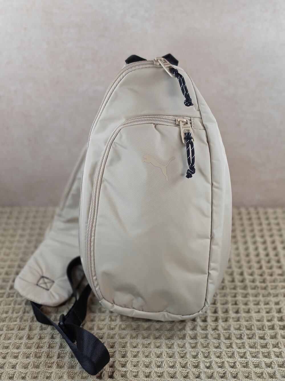 Puma Myriad Sling Bag Light Beige Unisex – NWT